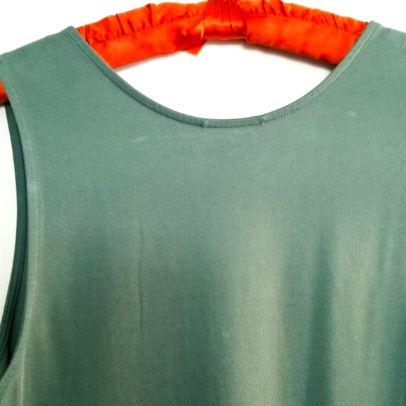 Open Edit V-Neckline Sleeveless Side Slit Maxi Dress - Picture 8 of 14